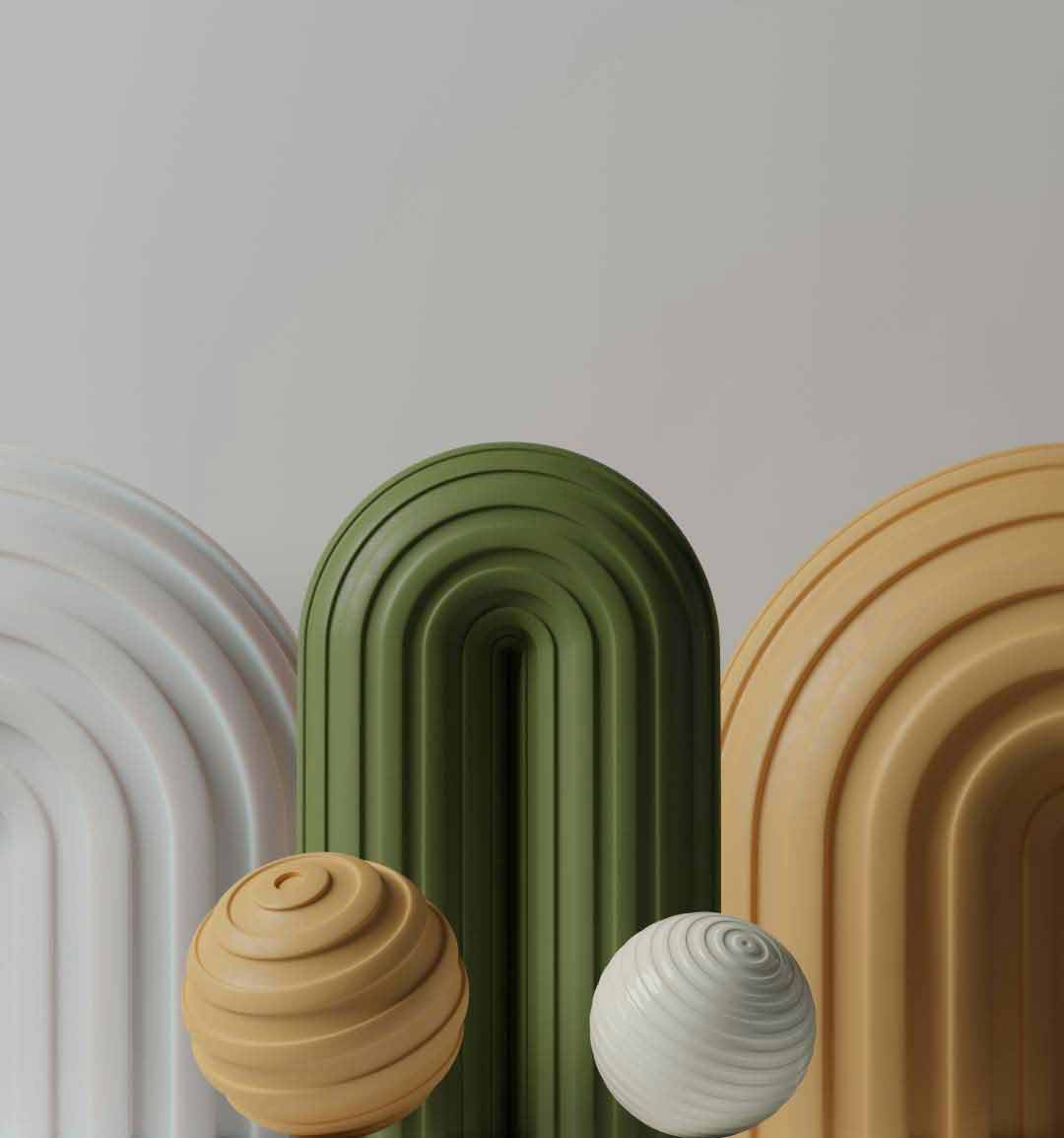 maximizing-roi-with-data-driven-campaigns Abstract 3D composition.